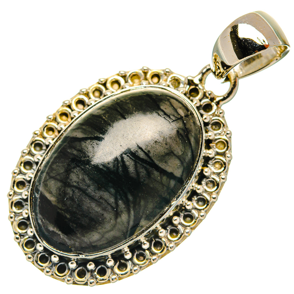 Picasso Jasper Pendants handcrafted by Ana Silver Co - PD31310 - Photo 2