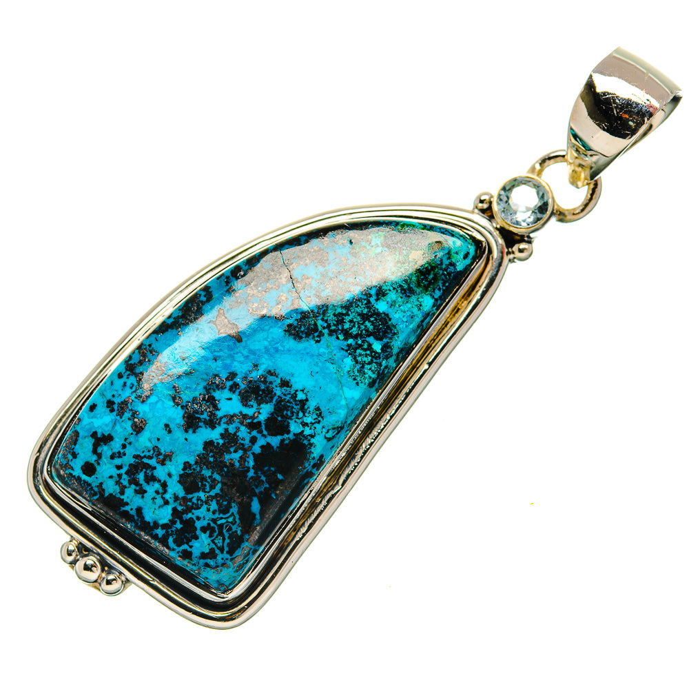 Shattuckite Pendants handcrafted by Ana Silver Co - PD31312 - Photo 2
