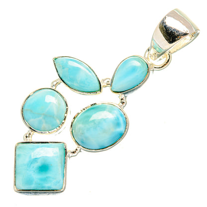 Larimar Pendants handcrafted by Ana Silver Co - PD31316 - Photo 2
