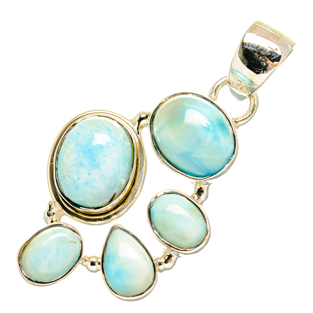 Larimar Pendants handcrafted by Ana Silver Co - PD31317 - Photo 2