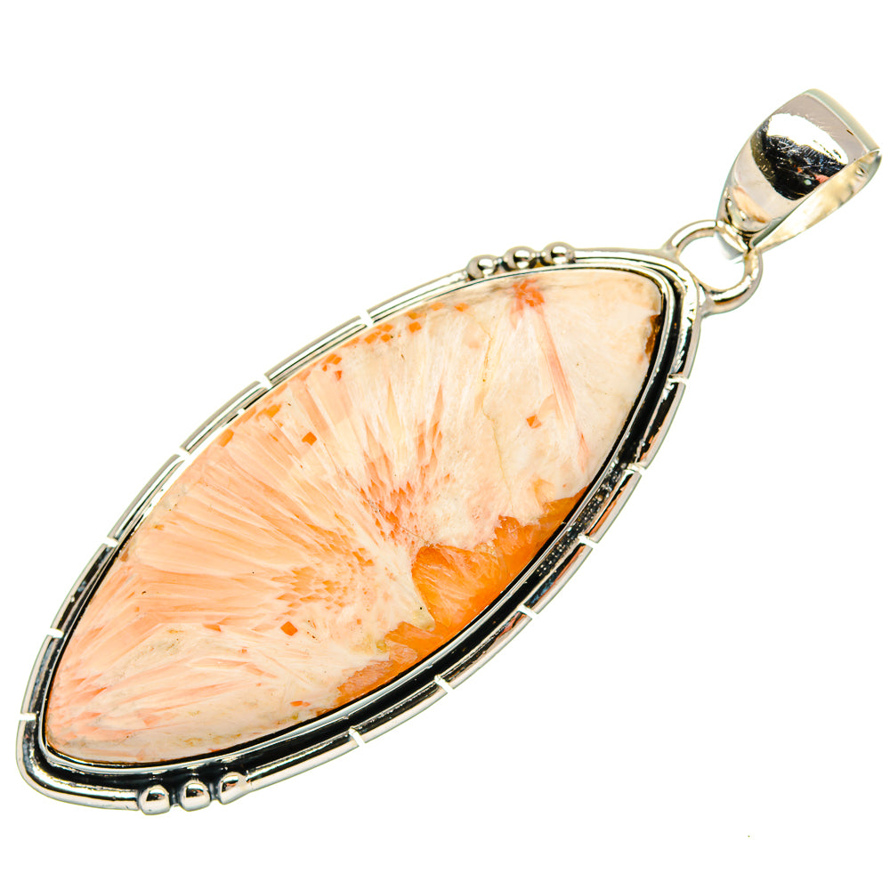 Scolecite Pendants handcrafted by Ana Silver Co - PD31321 - Photo 2