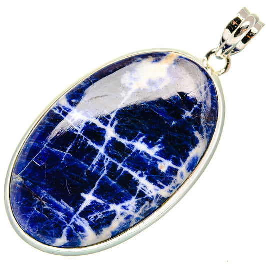 Sodalite Pendants handcrafted by Ana Silver Co - PD31323 - Photo 2