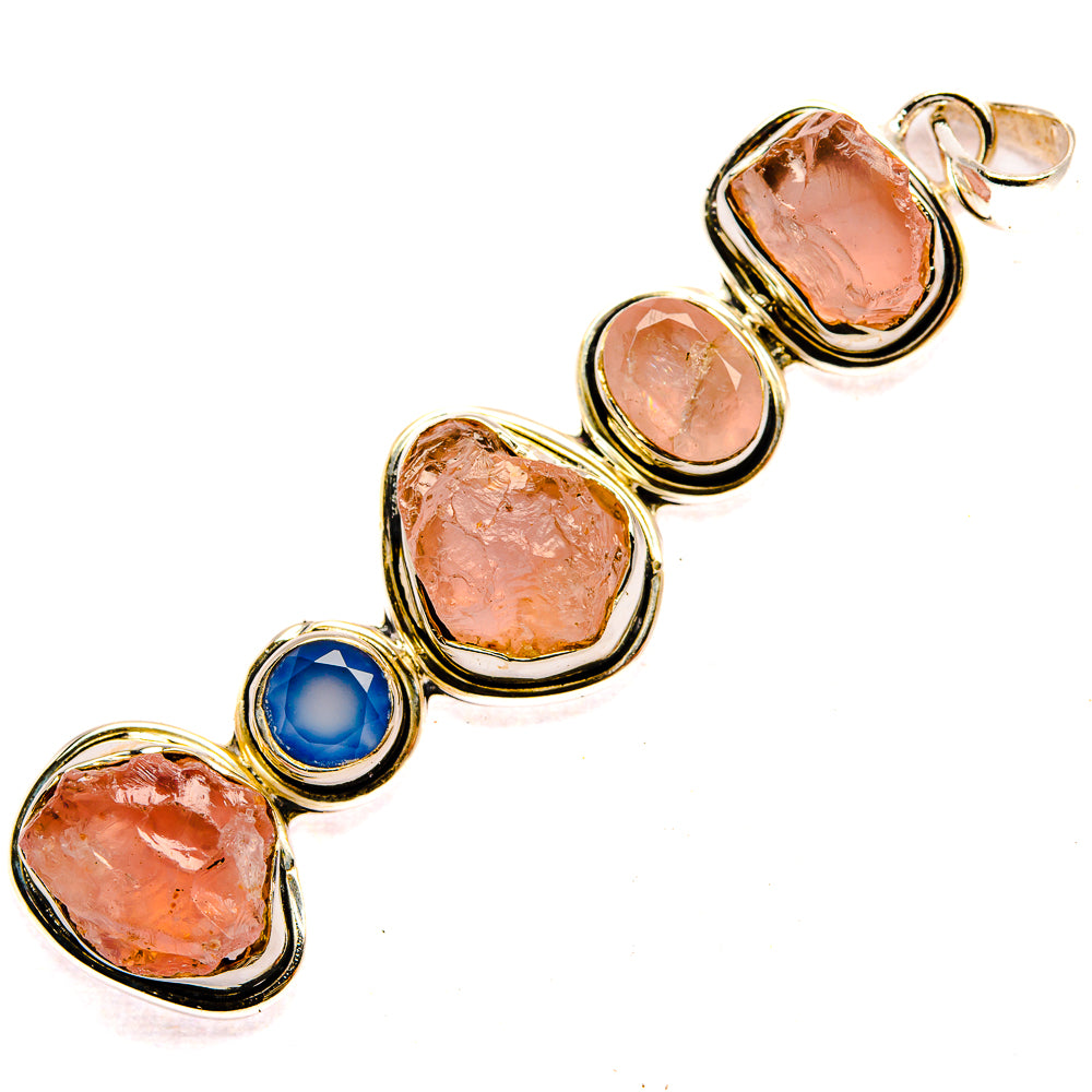Rose Quartz Pendants handcrafted by Ana Silver Co - PD31351 - Photo 2