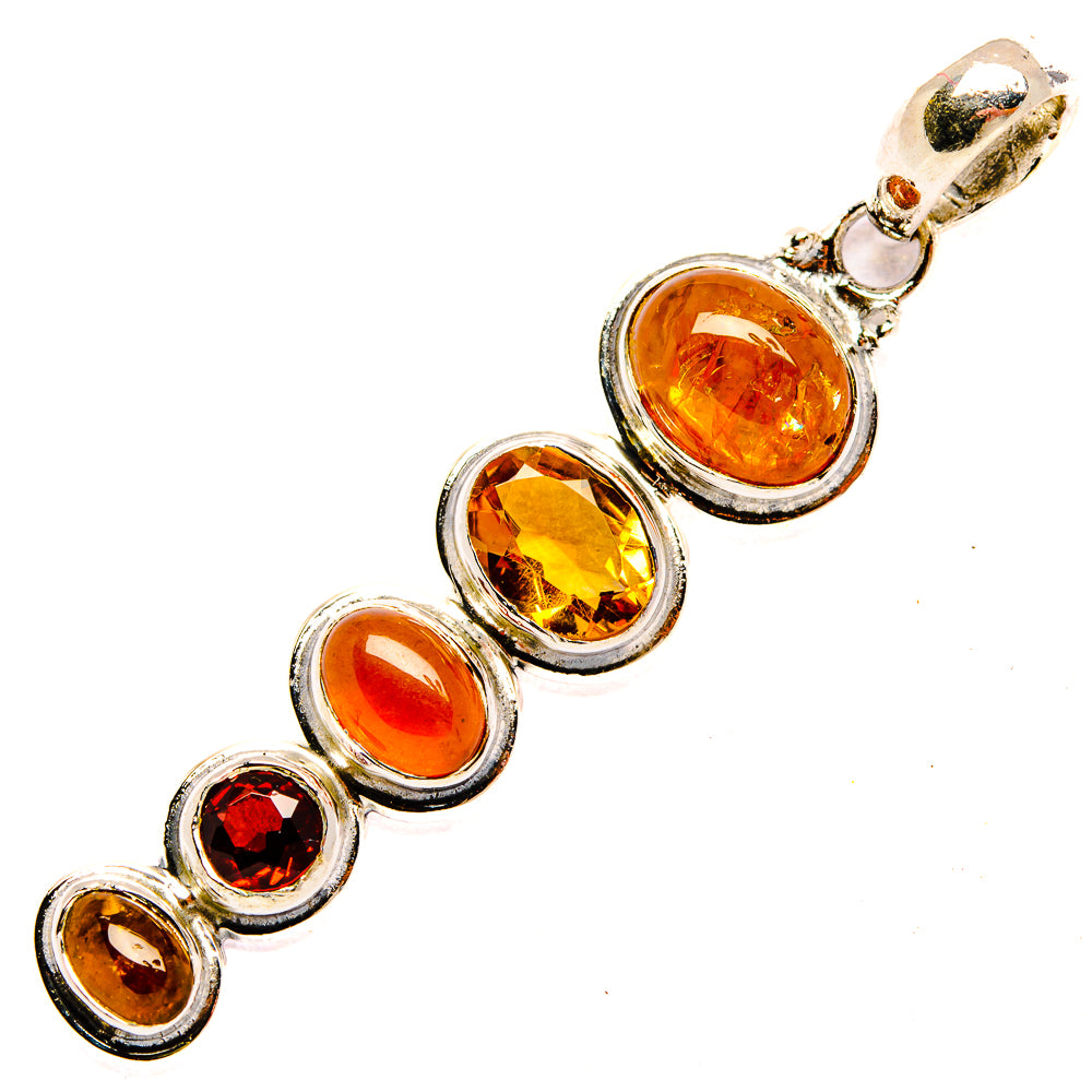 Sunstone Pendants handcrafted by Ana Silver Co - PD31359 - Photo 2