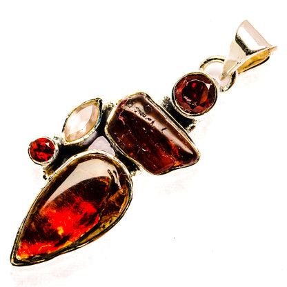Ammolite Pendants handcrafted by Ana Silver Co - PD31394 - Photo 2