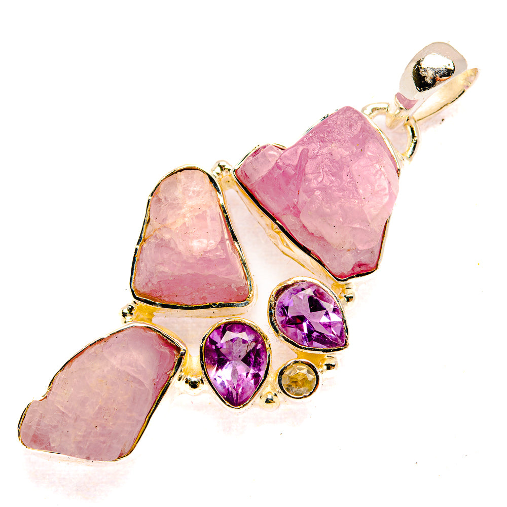 Kunzite Pendants handcrafted by Ana Silver Co - PD31400 - Photo 2