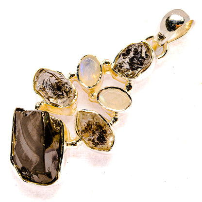 Shungite Pendants handcrafted by Ana Silver Co - PD31403 - Photo 2