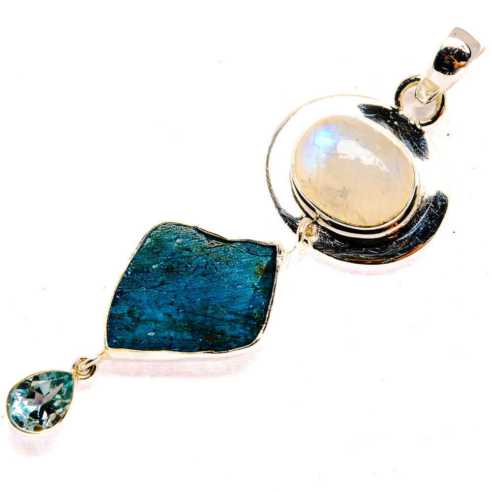 Apatite Pendants handcrafted by Ana Silver Co - PD31410 - Photo 2