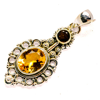 Citrine Pendants handcrafted by Ana Silver Co - PD31414 - Photo 2