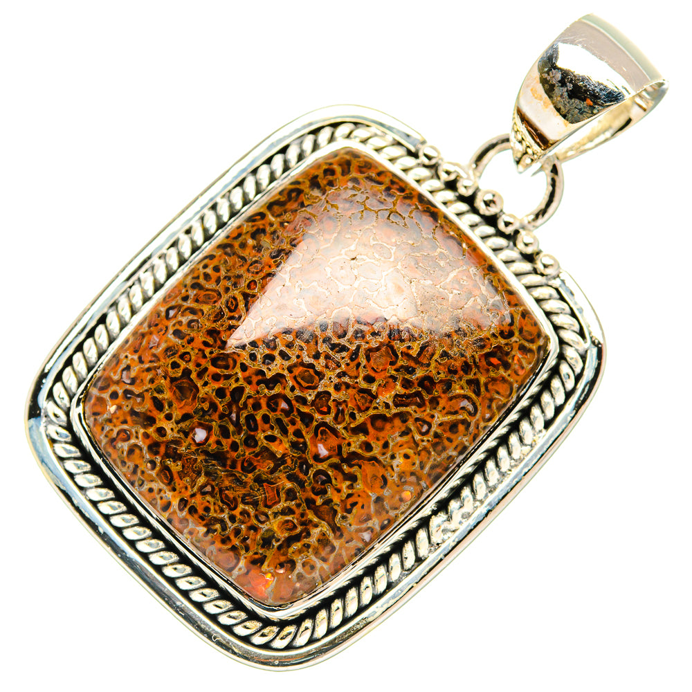 Dinosaur Bone Pendants handcrafted by Ana Silver Co - PD31436 - Photo 2