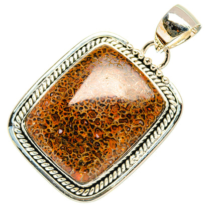 Dinosaur Bone Pendants handcrafted by Ana Silver Co - PD31436 - Photo 2