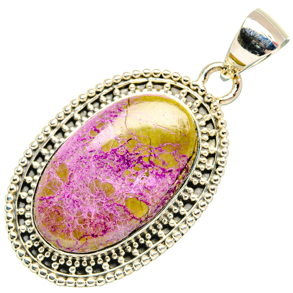 Stichtite Pendants handcrafted by Ana Silver Co - PD31437 - Photo 2
