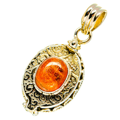 Sunstone Pendants handcrafted by Ana Silver Co - PD3144