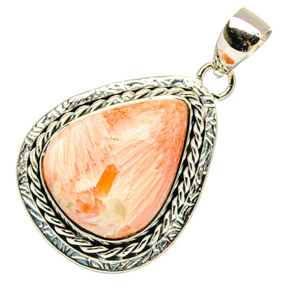 Scolecite Pendants handcrafted by Ana Silver Co - PD31452 - Photo 2