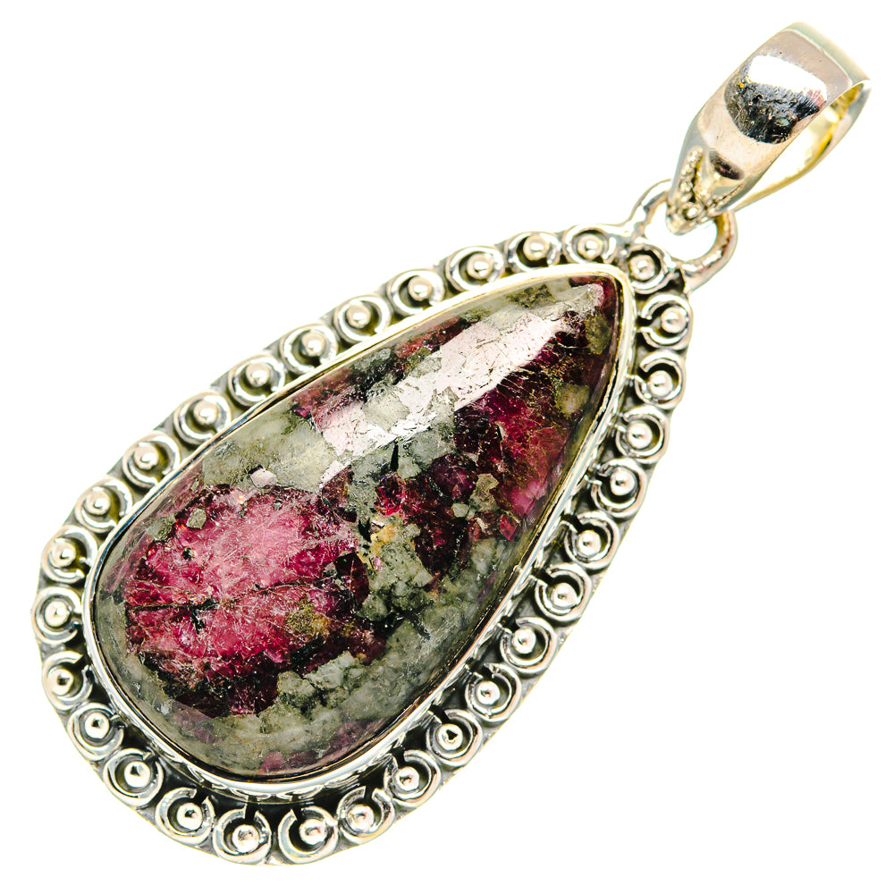 Russian Eudialyte Pendants handcrafted by Ana Silver Co - PD31458 - Photo 2