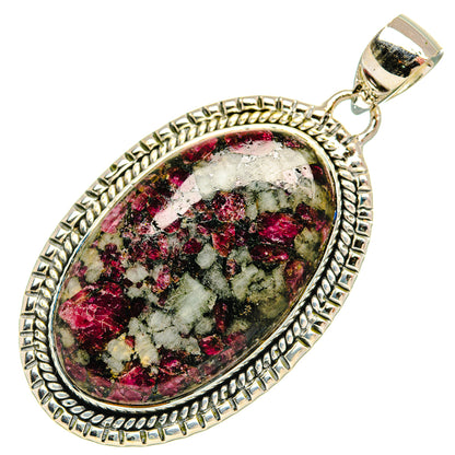 Russian Eudialyte Pendants handcrafted by Ana Silver Co - PD31472 - Photo 2