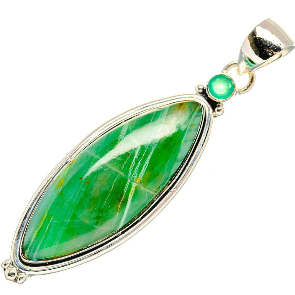 Aquaprase Pendants handcrafted by Ana Silver Co - PD31486 - Photo 2