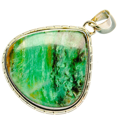 Aquaprase Pendants handcrafted by Ana Silver Co - PD31487 - Photo 2