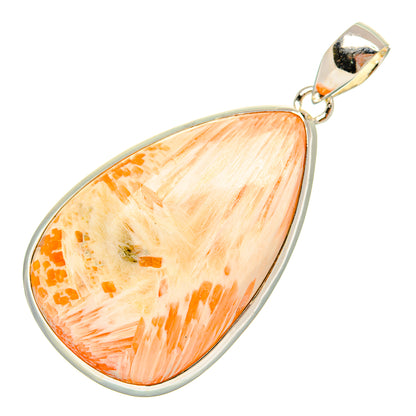Scolecite Pendants handcrafted by Ana Silver Co - PD31496 - Photo 2