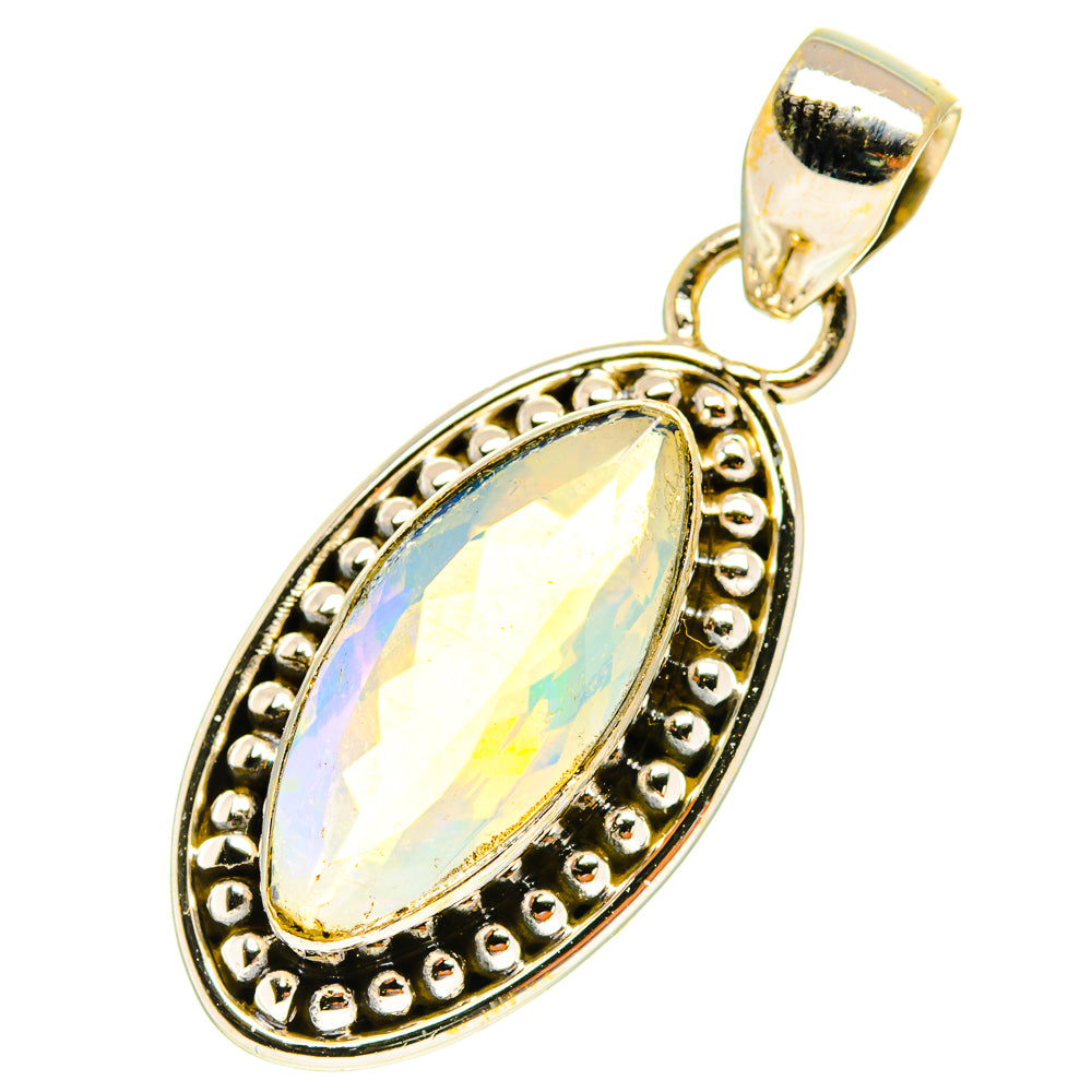 Ethiopian Opal Pendants handcrafted by Ana Silver Co - PD3150
