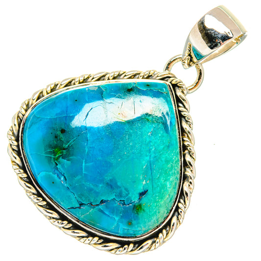 Blue Scheelite Pendants handcrafted by Ana Silver Co - PD31505 - Photo 2