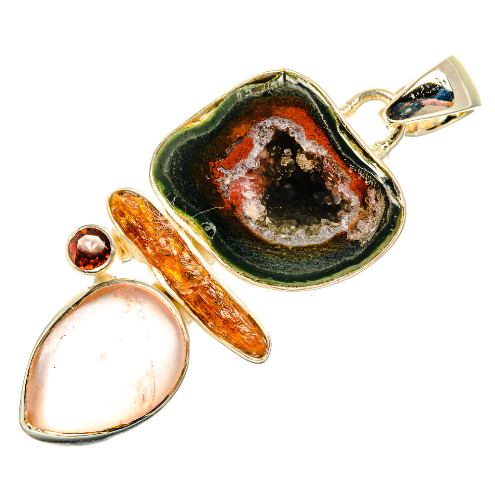 Desert Druzy Pendants handcrafted by Ana Silver Co - PD31538 - Photo 2