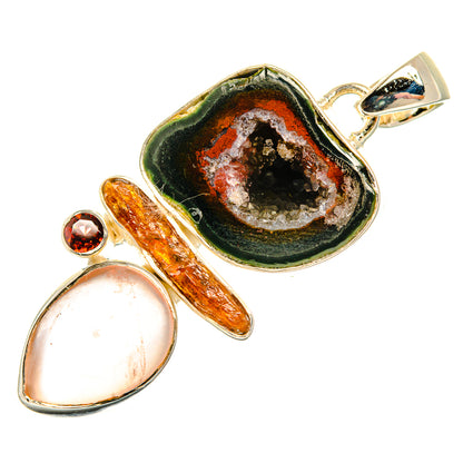 Desert Druzy Pendants handcrafted by Ana Silver Co - PD31538 - Photo 2