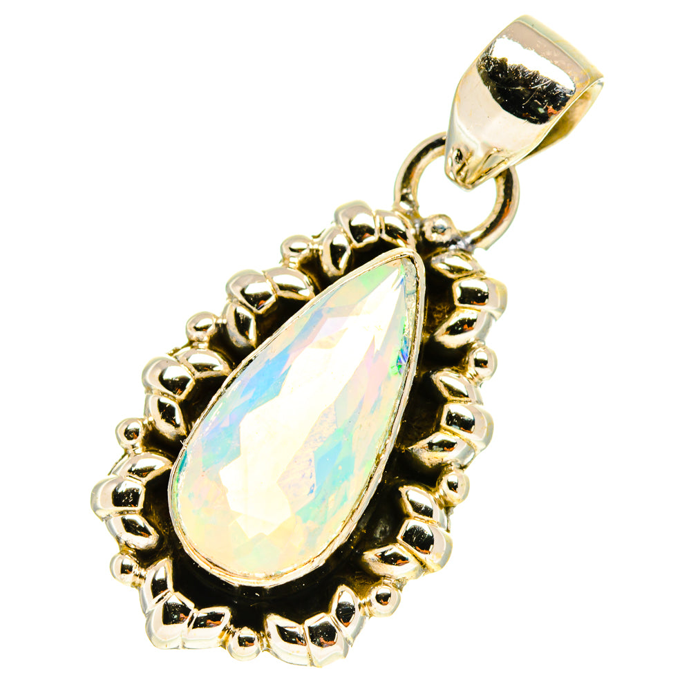 Ethiopian Opal Pendants handcrafted by Ana Silver Co - PD3154