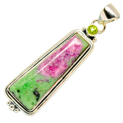 Australian Green Opal Pendants handcrafted by Ana Silver Co - PD31550 - Photo 2