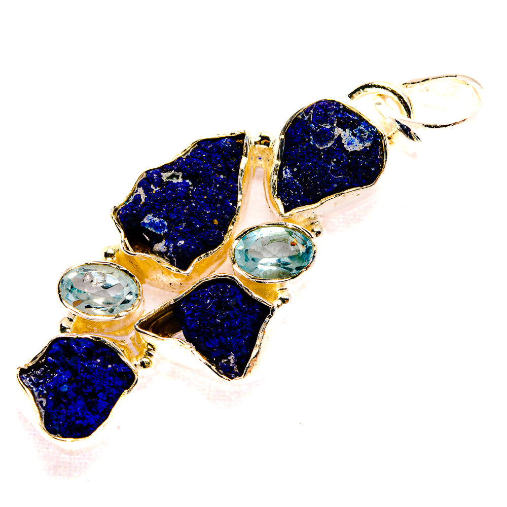 African Green Opal Pendants handcrafted by Ana Silver Co - PD31582 - Photo 2