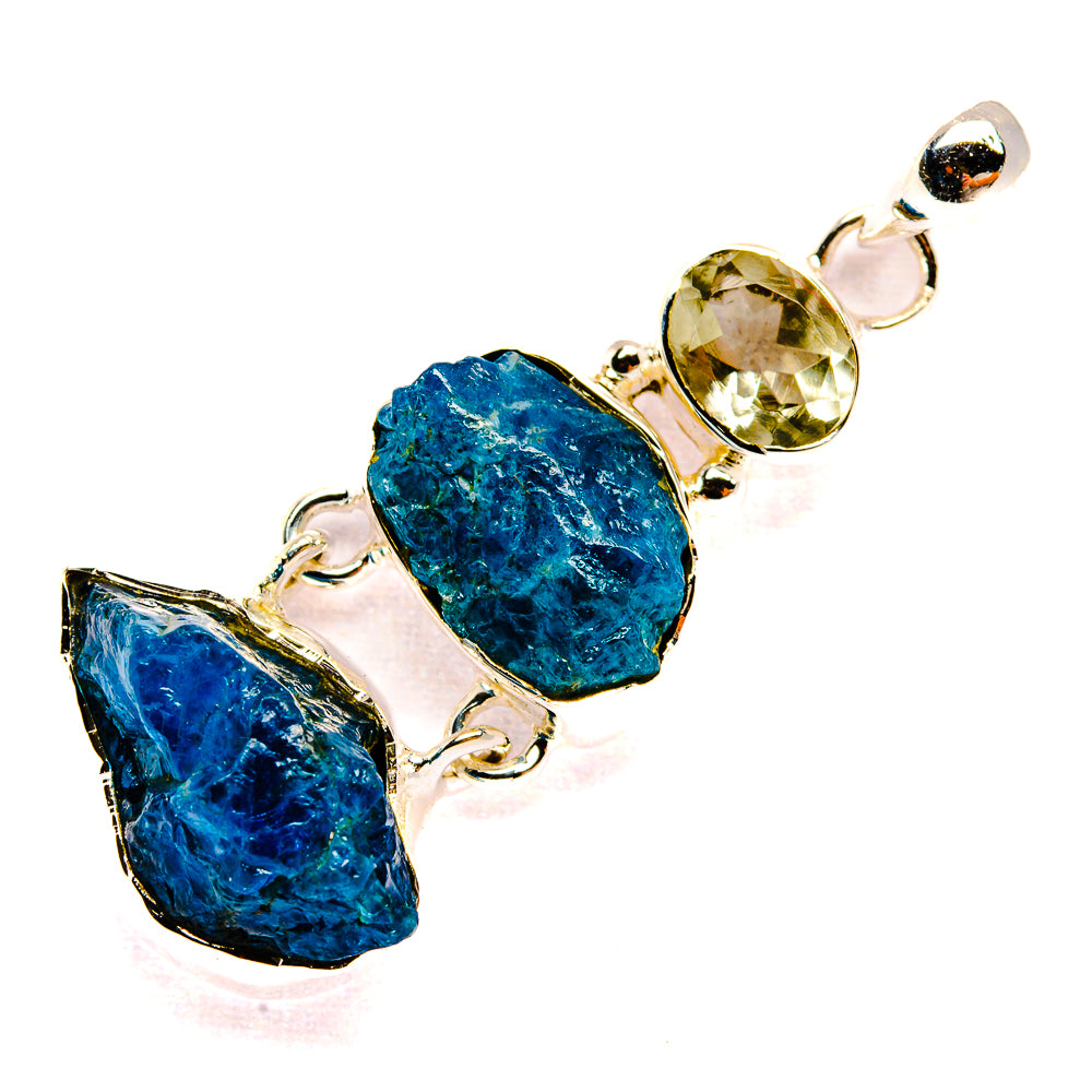 Ruby Fuchsite Pendants handcrafted by Ana Silver Co - PD31588 - Photo 2