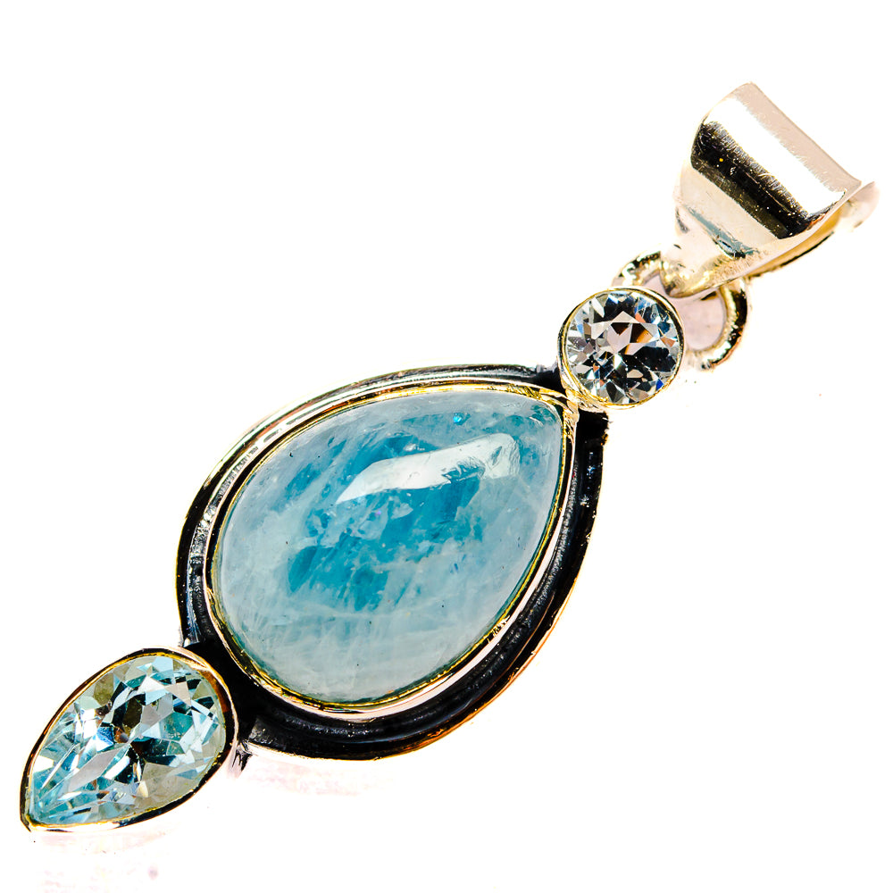 Labradorite Pendants handcrafted by Ana Silver Co - PD31596 - Photo 2