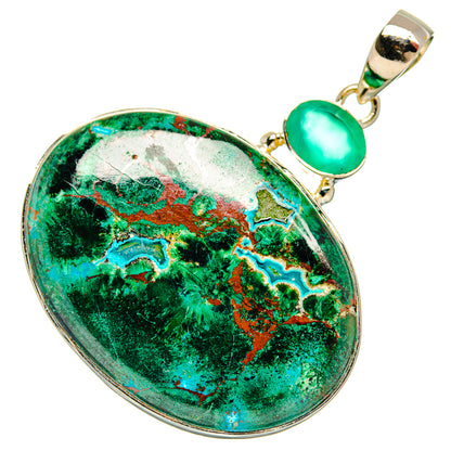 Azurite Pendants handcrafted by Ana Silver Co - PD31622 - Photo 2