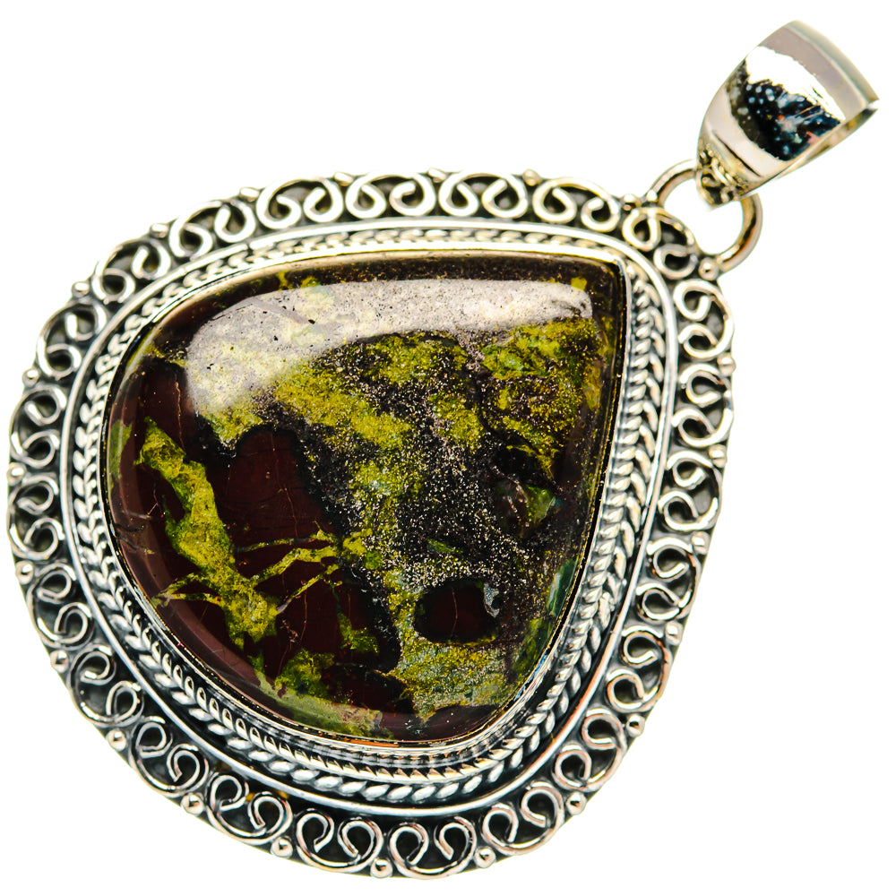 Imperial Jasperf Pendants handcrafted by Ana Silver Co - PD31625 - Photo 2