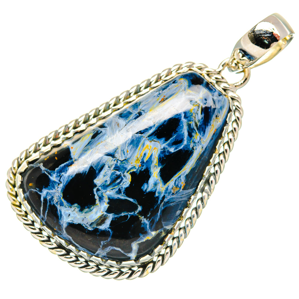 Lizardite Pendants handcrafted by Ana Silver Co - PD31626 - Photo 2