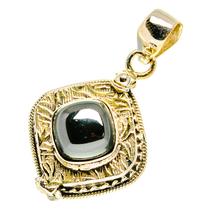 Hematite Pendants handcrafted by Ana Silver Co - PD3163