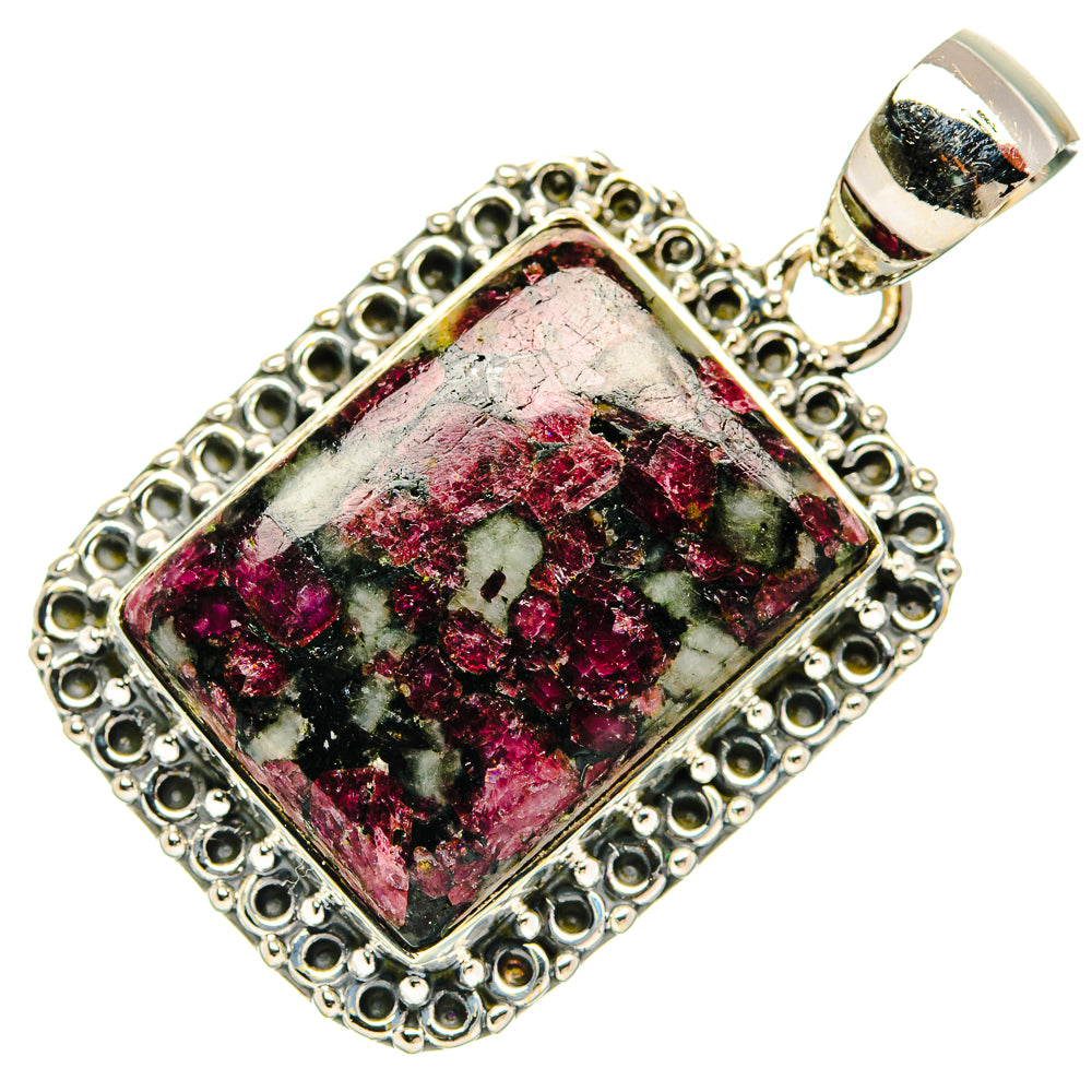 Pinolith Jasper Pendants handcrafted by Ana Silver Co - PD31642 - Photo 2