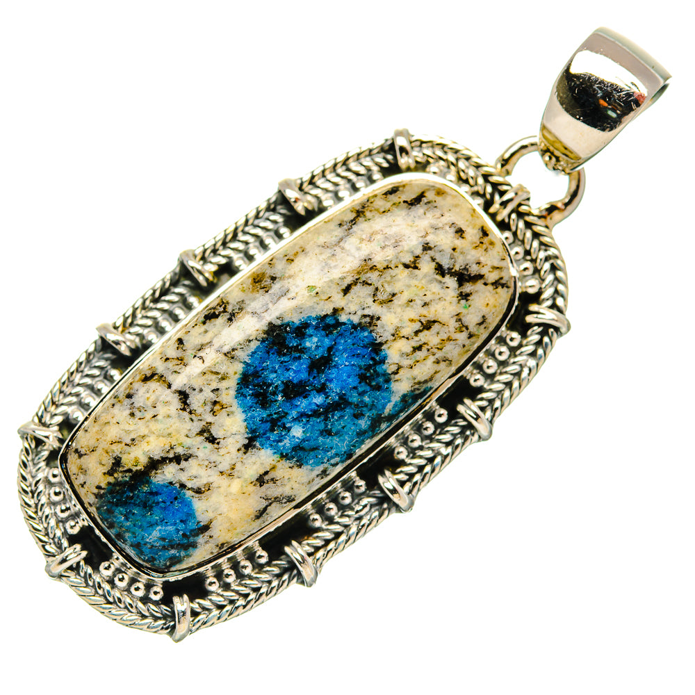 Blue Topaz Pendants handcrafted by Ana Silver Co - PD31683 - Photo 2