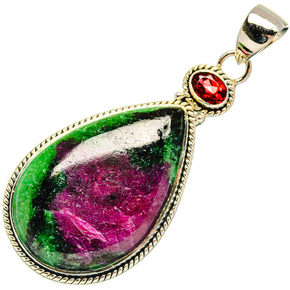 Scolecite Pendants handcrafted by Ana Silver Co - PD31687 - Photo 2