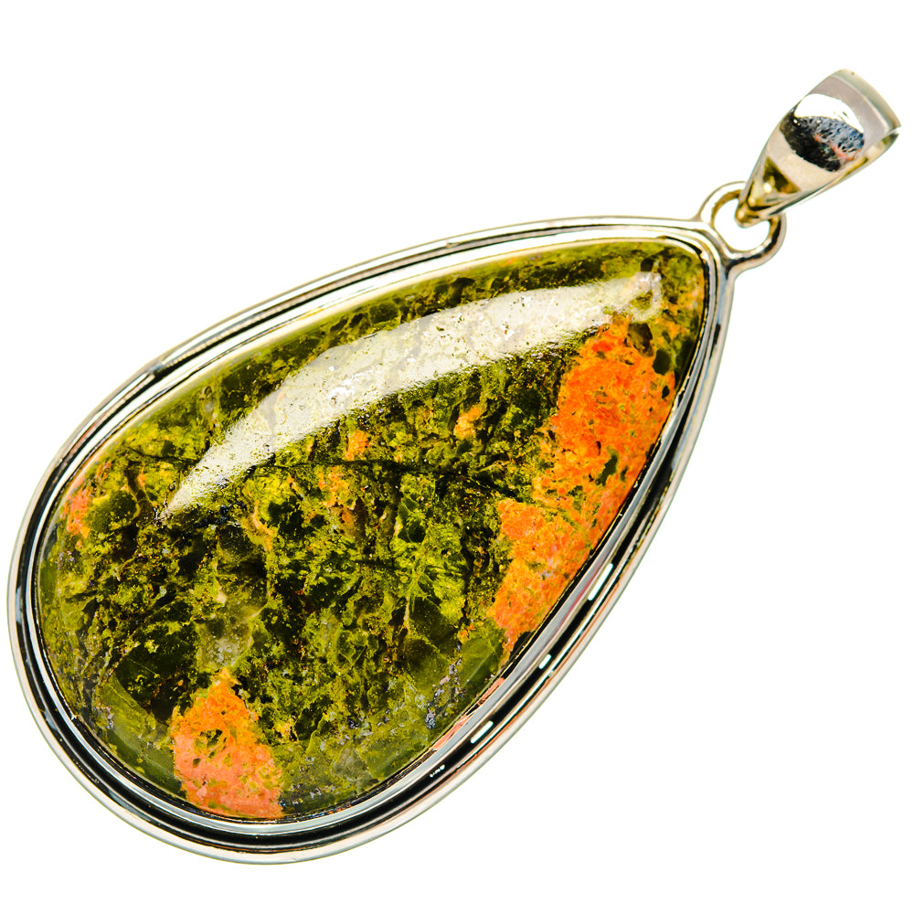 Ruby Fuchsite Pendants handcrafted by Ana Silver Co - PD31691 - Photo 2