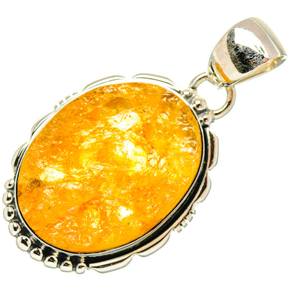 Lemon Chrysoprase Pendants handcrafted by Ana Silver Co - PD31708 - Photo 2