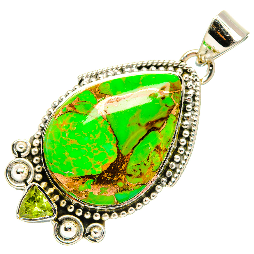 Picasso Jasper Pendants handcrafted by Ana Silver Co - PD31711 - Photo 2