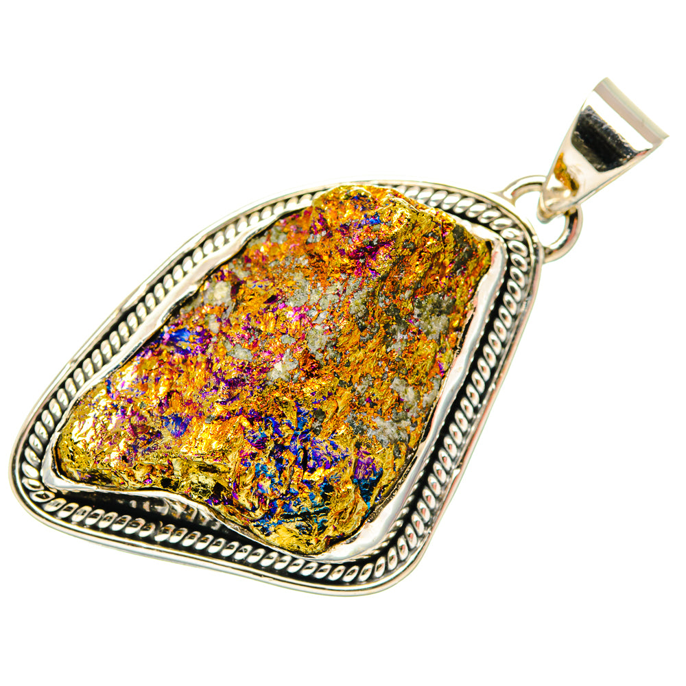 Ocean Jasper Pendants handcrafted by Ana Silver Co - PD31718 - Photo 2