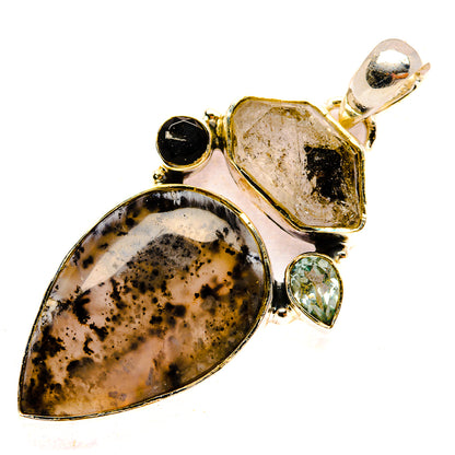 Tibetan Turquoise Pendants handcrafted by Ana Silver Co - PD31751 - Photo 2