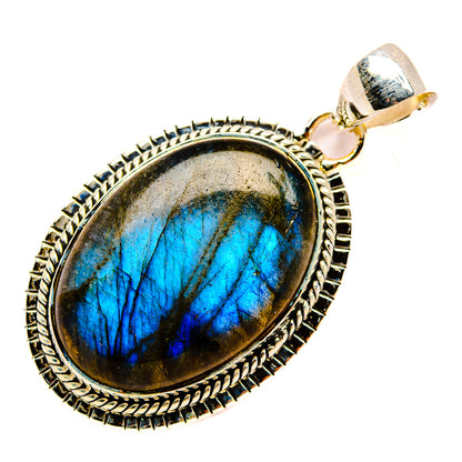 Green Swiss Opal Pendants handcrafted by Ana Silver Co - PD31755 - Photo 2