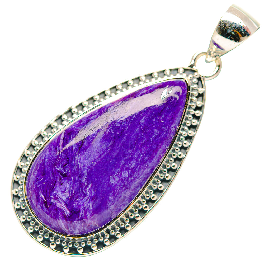 Pink Tourmaline Pendants handcrafted by Ana Silver Co - PD31776 - Photo 2