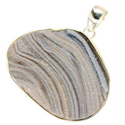 Kingman Pink Dahlia Turquoise Pendants handcrafted by Ana Silver Co - PD31784 - Photo 2