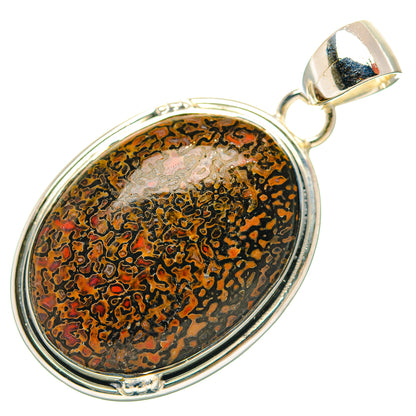 Green Copper Composite Turquoise Pendants handcrafted by Ana Silver Co - PD31801 - Photo 2