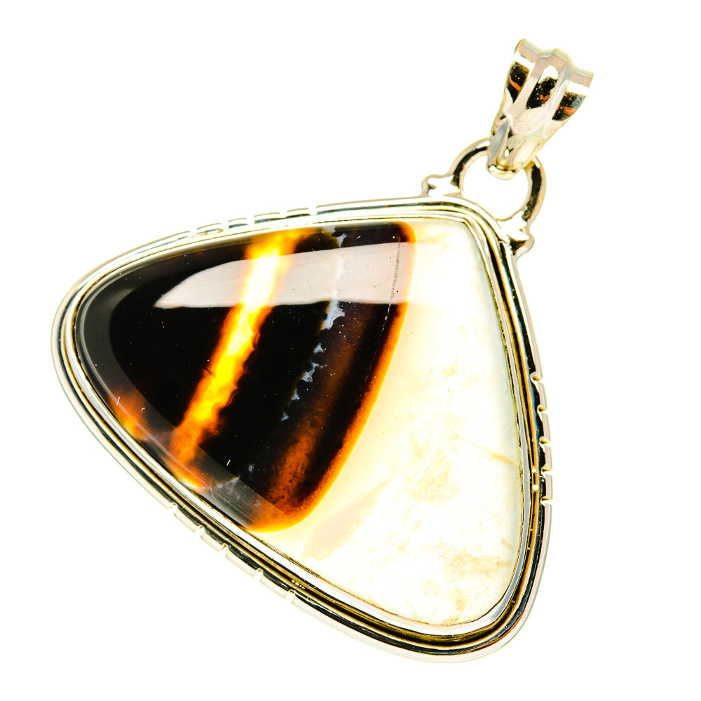 Montana Agate Pendants handcrafted by Ana Silver Co - PD3182