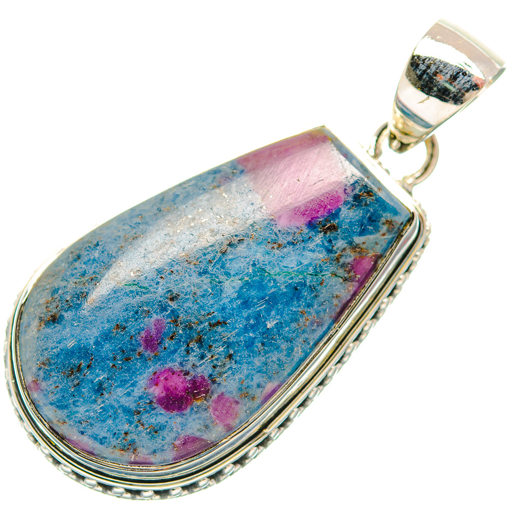 Botswana Agate Pendants handcrafted by Ana Silver Co - PD31820 - Photo 2